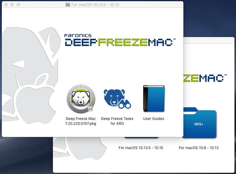 Faronics Deep Freeze for Mac v7.30 / v6.20 冰点还原苹果版