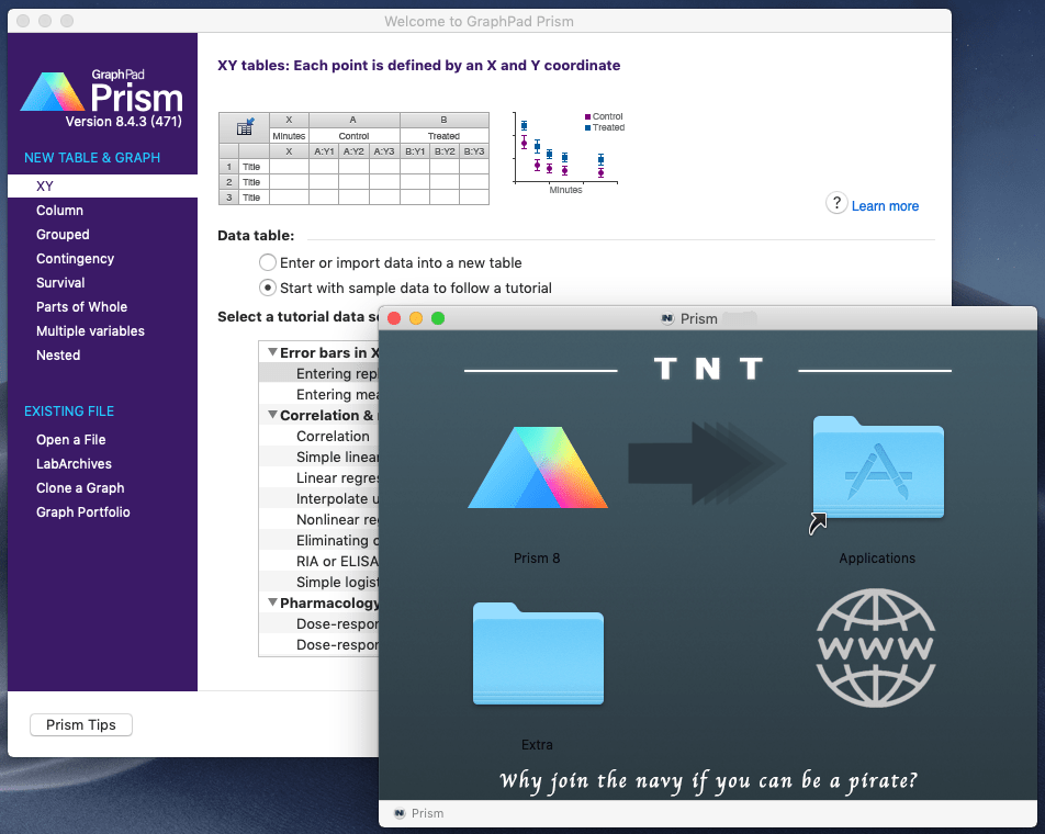 GraphPad Prism for Mac v9.0.1.122 专业的科研绘图软件英文苹果版