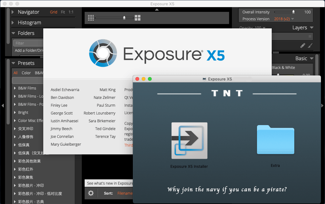 Alien Skin Exposure for Mac X6 v6.0.5.196 调色滤镜插件后期处理软件